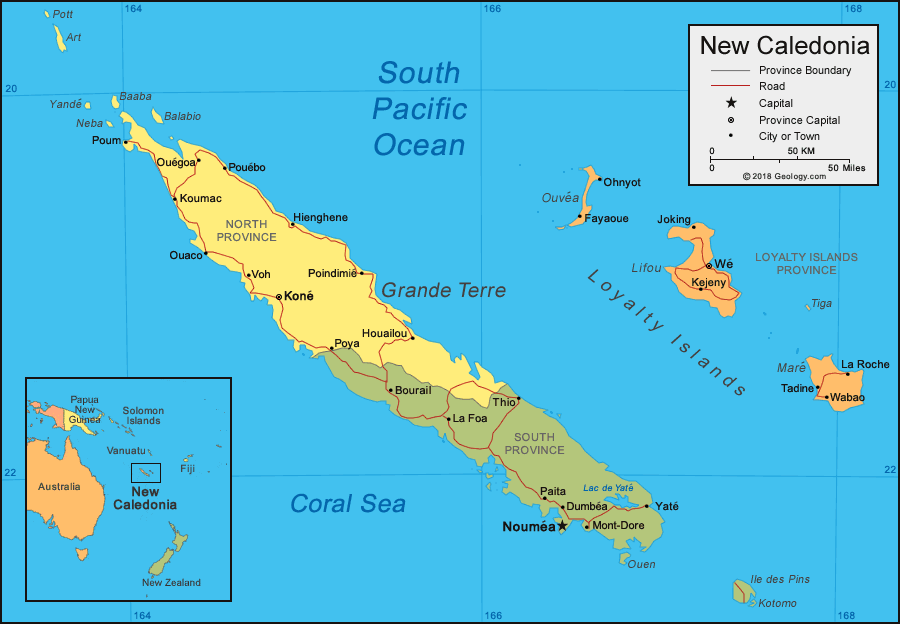 New Caledonia and Noumea